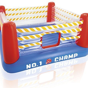 جامپینگ بادی طرح رینگ بوکس اینتکس با دستکش Inflatable jumping box design box Intex -اسباب بازی